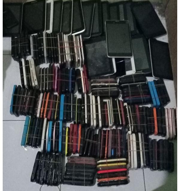 ⚡TOK SIAP 【COD Obral HP Android Rusak Minus 75% Mesin Nyala Gaambling Bahan Kaniibalan Handphone Mat