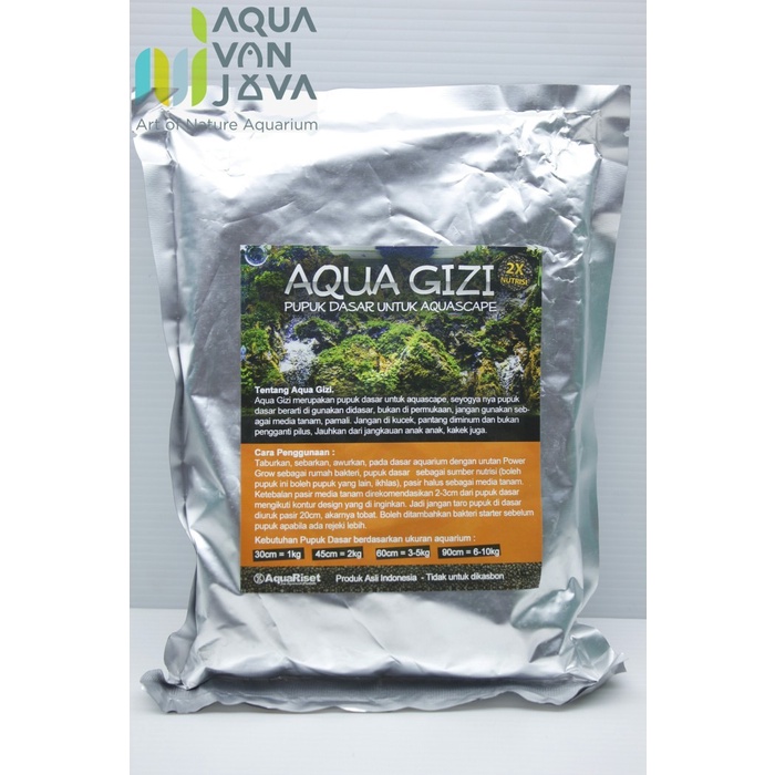 *$*$*$*$] Aquagizi / Aqua Gizi / Pupuk Dasar Aquascape (1kg)