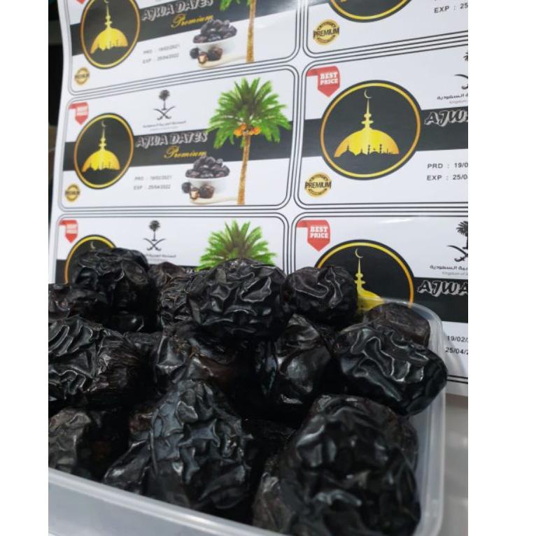 

➩Jual➩ Kurma Ajwa 500gr //AJWA premium| Kurma Nabi Asli Madinah - Best Quality 82