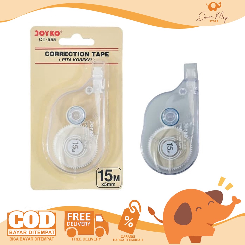 

Joyko Correction Tape CT-555 15M Murah