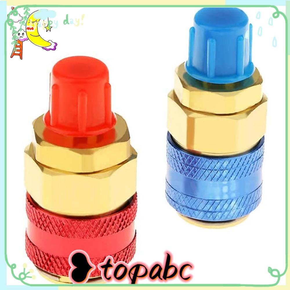 Adaptor Coupling TOP Quick Fitting Ac Otomatis Tahan Lama R134A Refrigerant Pendingin Ruangan