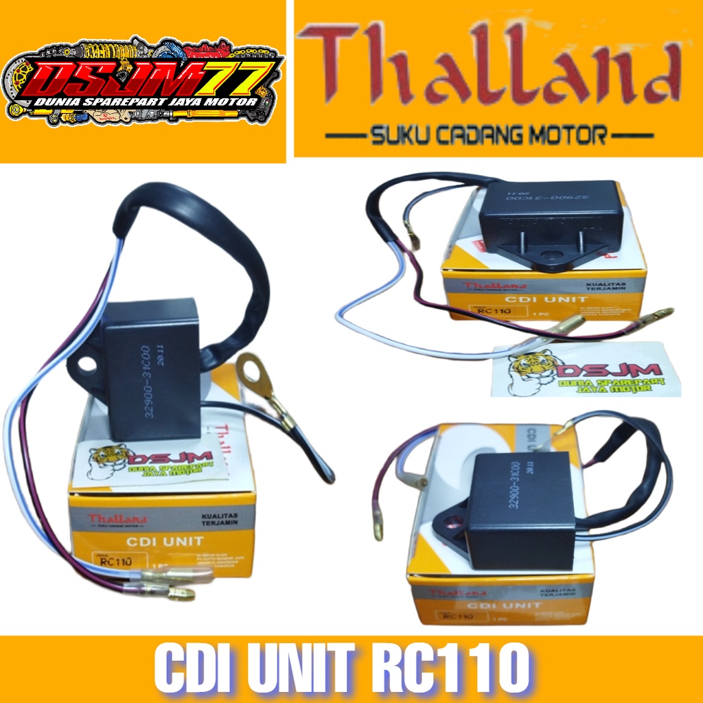 CDI UNIT RC RC110 CDI SUZUKI RC RC110/CRYSTAL RGR THALLAND CDI RC