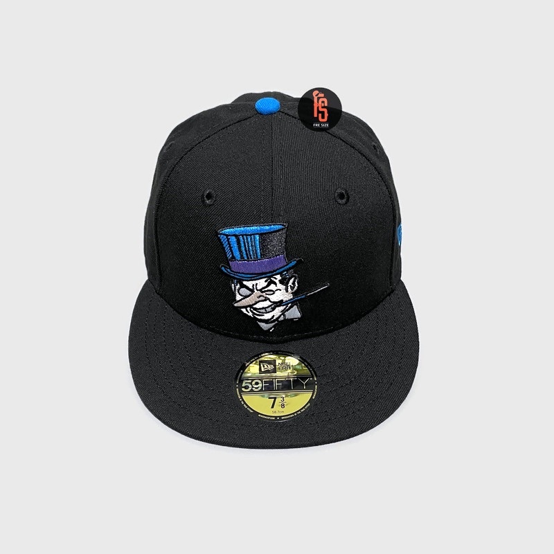 TOPI NEW ERA ORIGINAL 5950 PENGUIN BATMAN BLACK UV BLUE