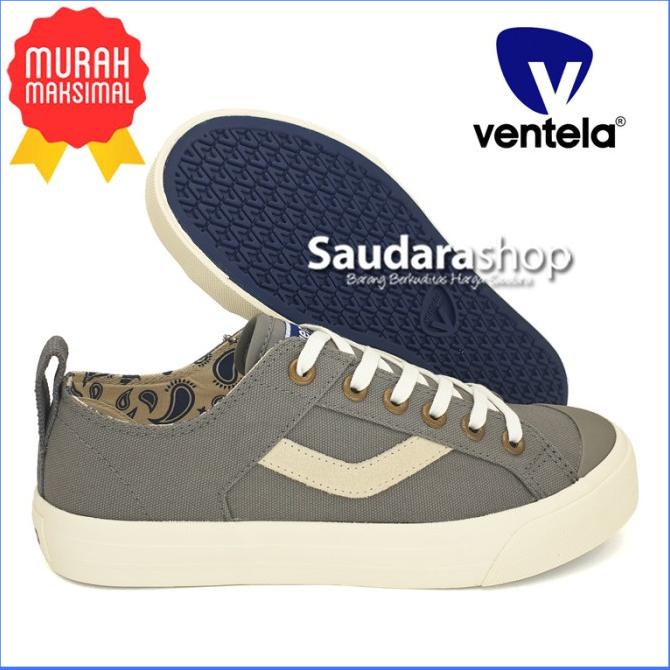 Sepatu Ventela Reborn Low Grey / Ventela Reborn Grey LC / Reborn
