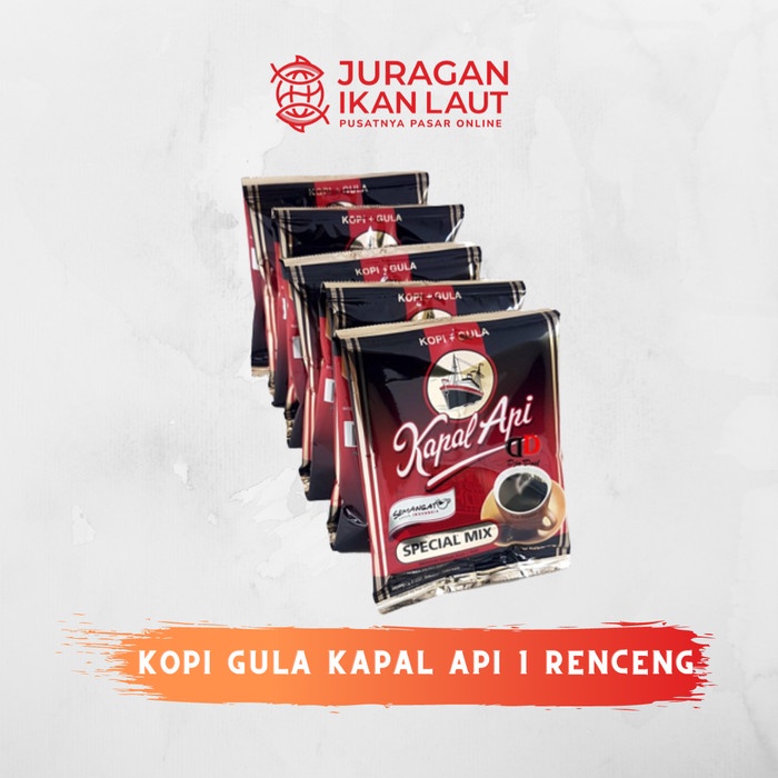 

Kopi Gula Kapal Api Special Mix 10 Pcs - 25 Gram