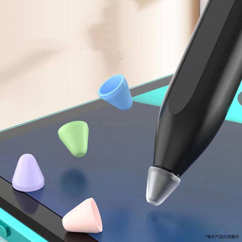 10pcs Cover Compatible Dengan Xiaomi Table Pencil Silicone Nibs Cover Pengganti Xiaomi Pensil stylus Pen Nib
