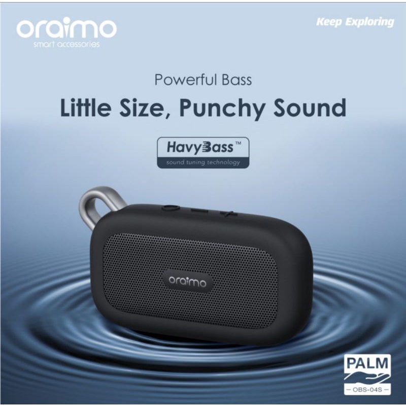 Oraimo Palm Ultra-Portable Wireless Bluetooth Speaker OBS-04S