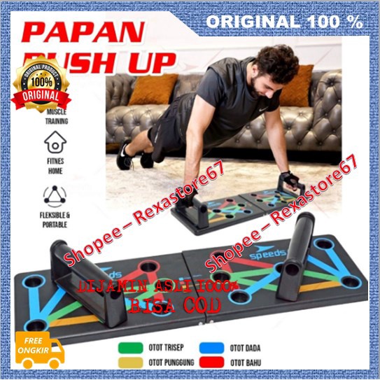 Board Push Up Push Up Board Push Up Stand Alat Bantu Push Up  ASLI