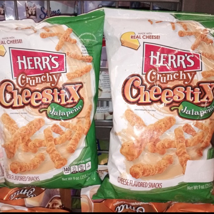 

Herra jalapeno crunchy cheestix 9 oz