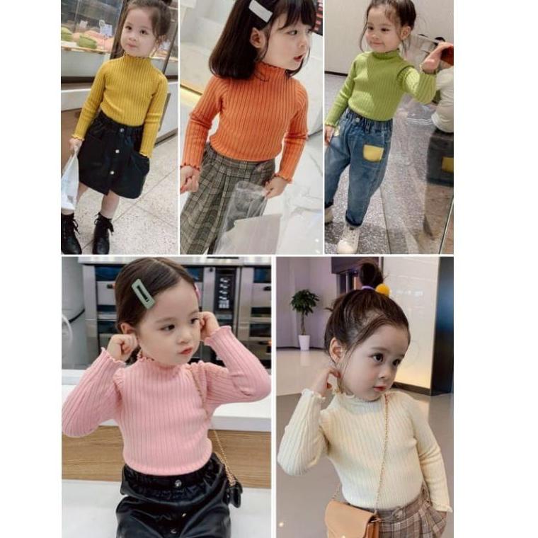 𝕸 Baju Rajut Anak Perempuan Lengan Panjang Gaya Korea / Rajut anak kriwil premium / sweater wanita r