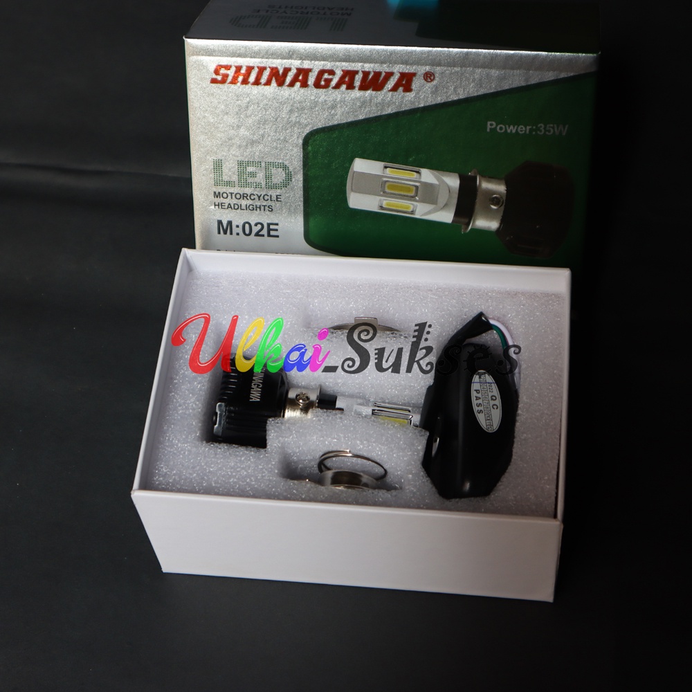 Lampu Depan Motor LED Mio Beat Vario Techno Scoopy Fino Supra x Vixion Ninja R DLL HID 6 Mata Univer