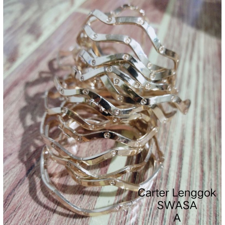 TERBARU!!! Gelang LENGGOK SWASA Cantik Awet Dan Kuning luar Dalam