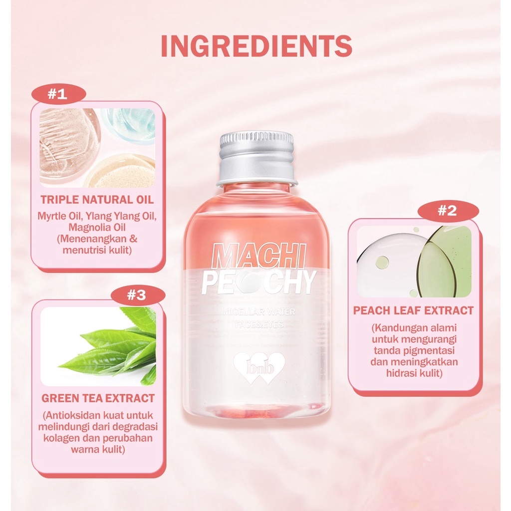 BNB BARENBLISS MACHI PEACHY MICELLAR WATER 100ML -NJ