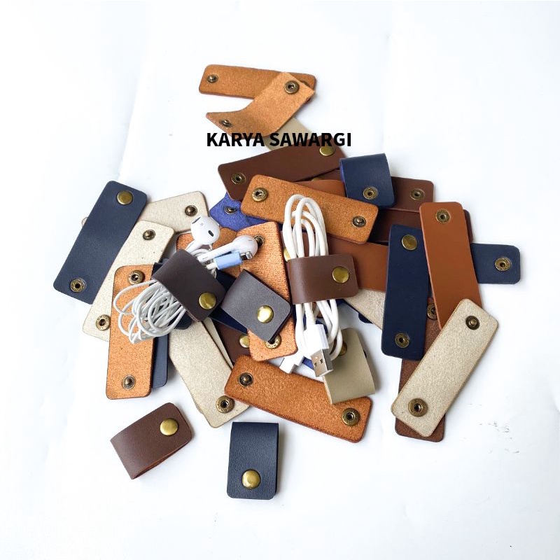 Klip kabel kulit | Cable Clip Organizer