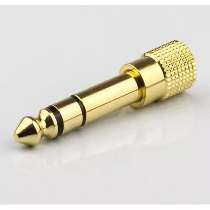 Converter Audio Jack 3.5mm to Jack 6.5mm Jack Audio 3.5 to 6.5