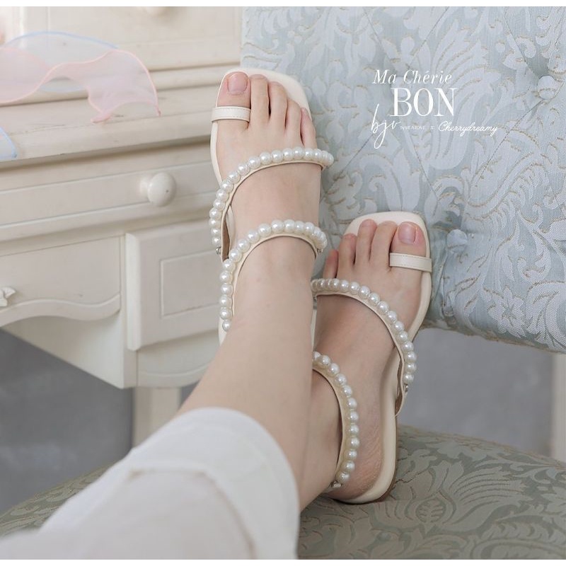 BeajoveXCherrydreamy/sepatu sandal mutiara/sandal mutiara/beajove/beajovecherrydreamy
