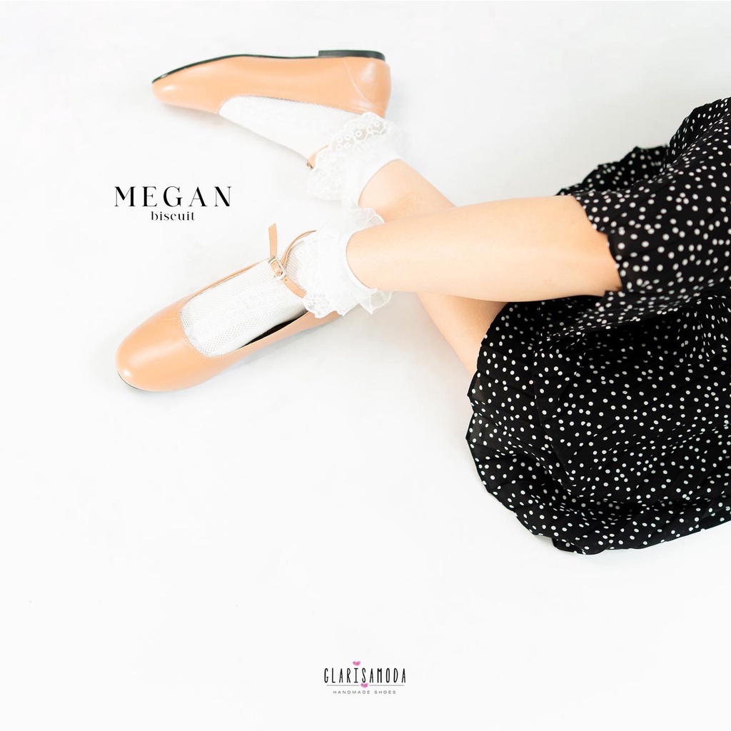 GLARISAMODA Megan flatshoes sepatu kerja wanita sepatu sekolah perempuan