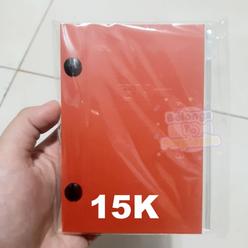 

[CLEARANCE SALE] Enhypen Notebook Red