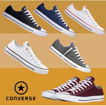 ( BISA COD ) Sepatu converse pendek all star Converse low tali untuk sekolah cowo cewe tanpa box