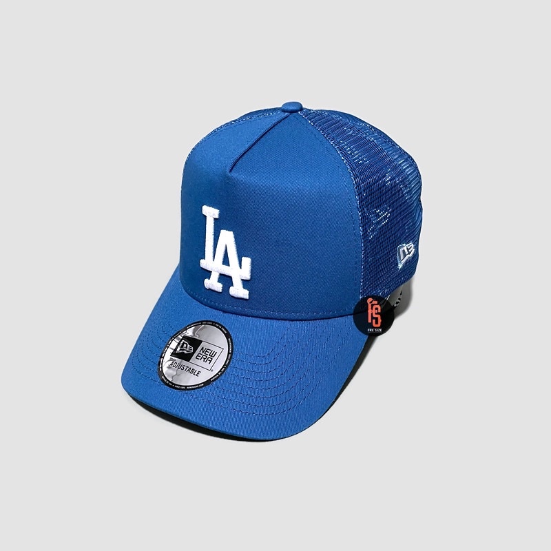 TOPI NEW ERA ORIGINAL TRUCKER TONAL LOS ANGELES DODGERS LIGHT BLUE