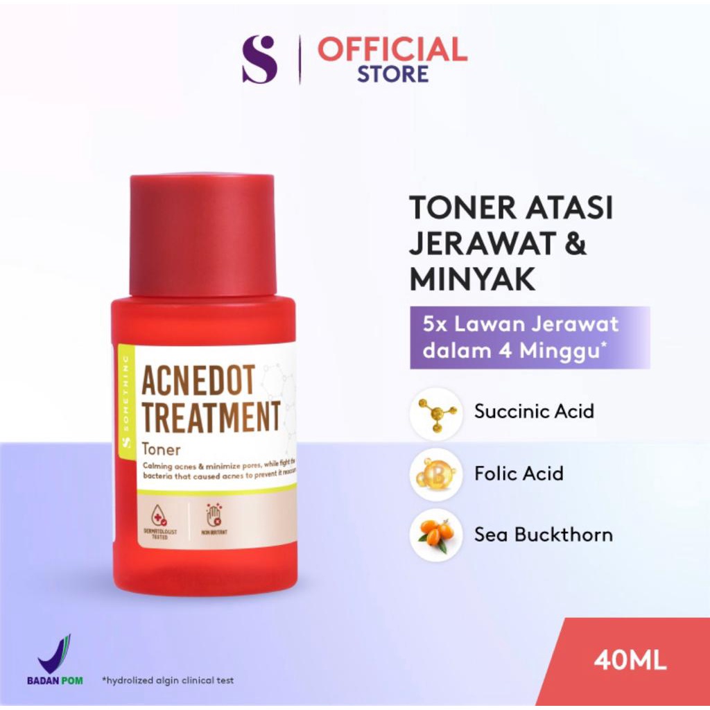 SOMETHINC ACNEDOT Treatment Toner - Toner Kulit Berjerawat