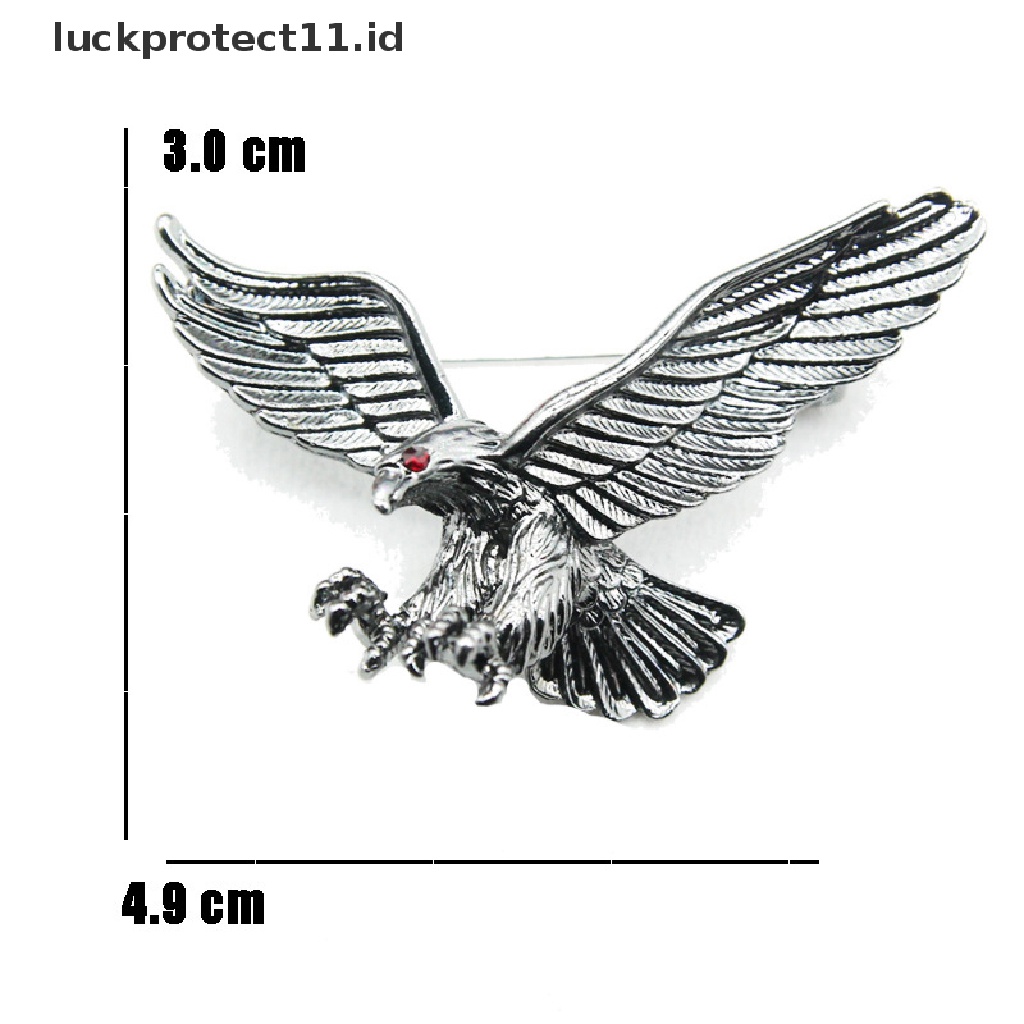 /Fashion Hot// Fashion Hot// Fashion Pria Vintage Eagle Pin Bros Dekorasi Korsase Lencana Perhiasan Hadiah.