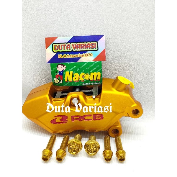 NACOM DV PAKET BAUT BREKET + BAUT CALIPER 4P RCB