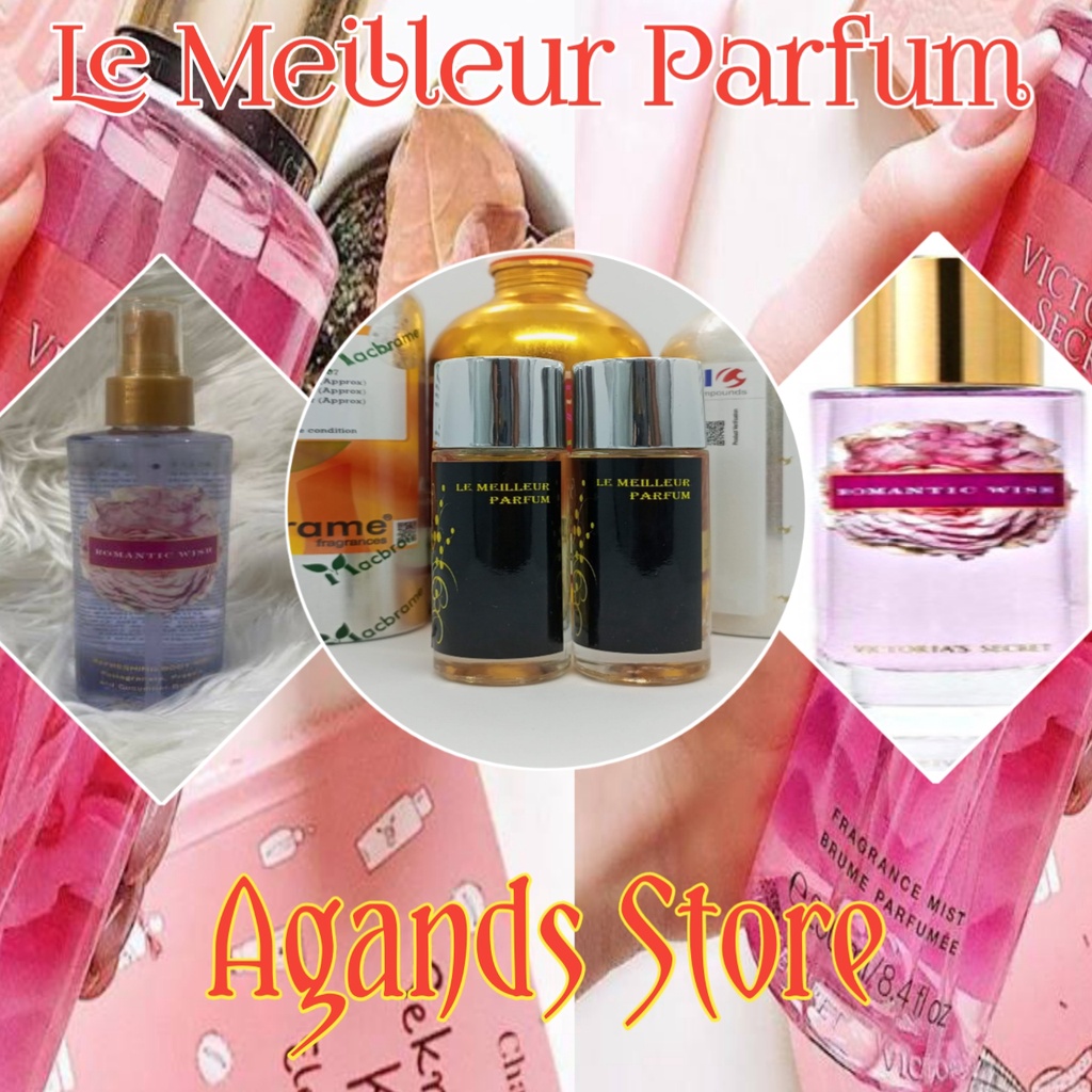 Parfum Roman Wish 20ml 30ml 50ml Minyak Wangi Cewek Parfume Wanita Parpum Tahan Lama Farfum Best Sel