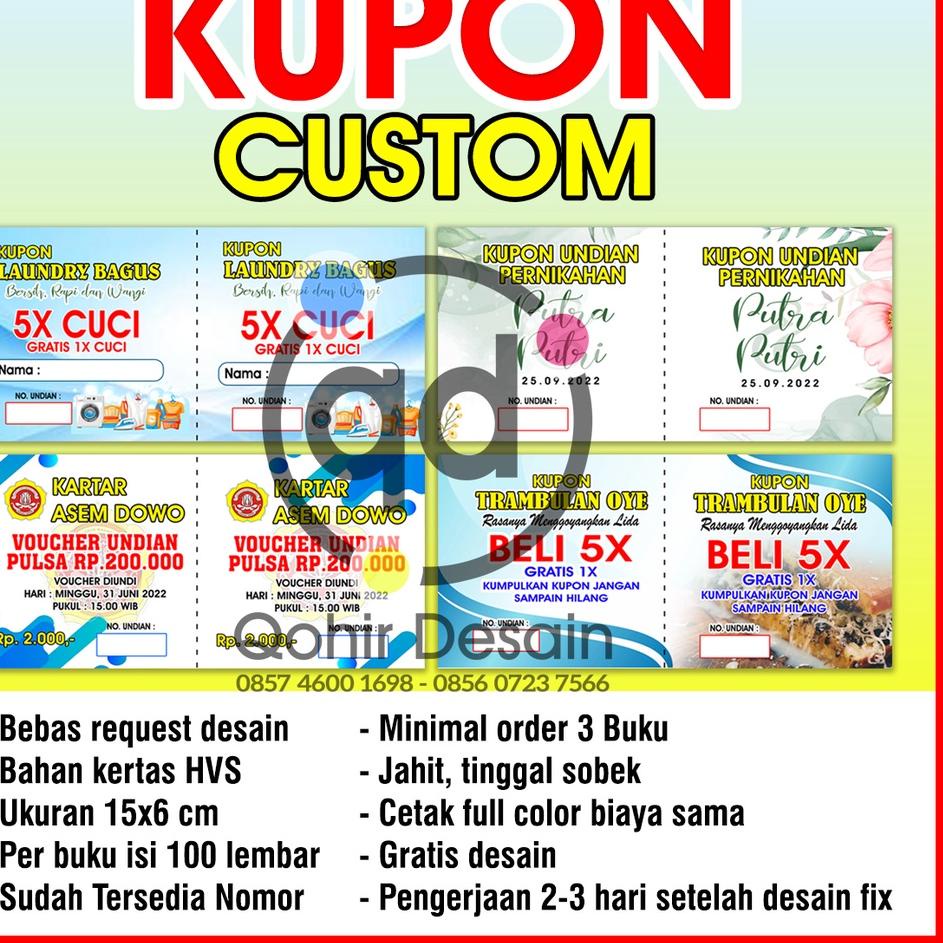 

<Z-9&5✉> KUPON / KUPON UNDIAN / KARCIS / KARCIS PARKIR / KUPON JALAN SEHAT / KUPON GOWES / TIKET MASUK Dll paling laris