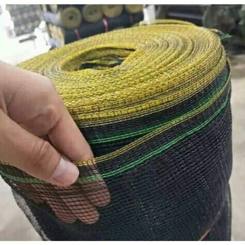 waring hitam, jaring pagar ayam/ternak, pagar tanaman dll.lebar 120cm