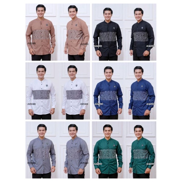 Baju Koko Pria Terbaru Motif NAKULA Original AlQorni