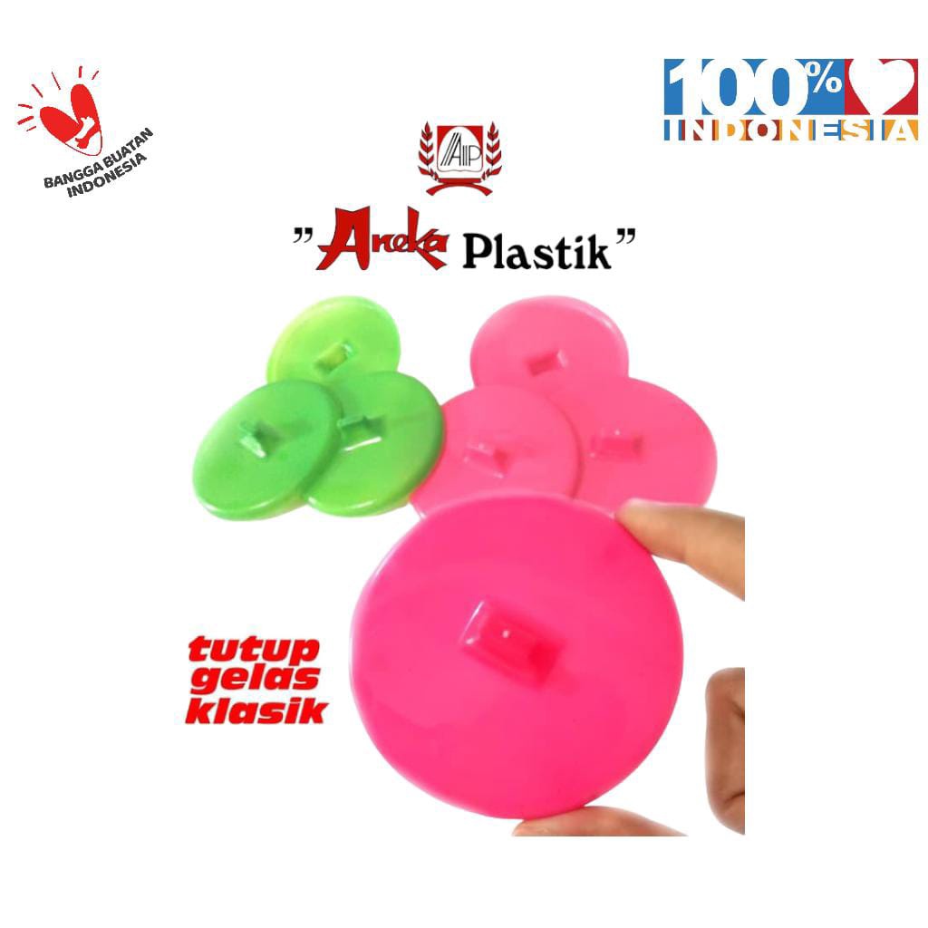 Tutup Cangkir & Mug / Tutup Gelas Plastik 1lusin(12 pcs)