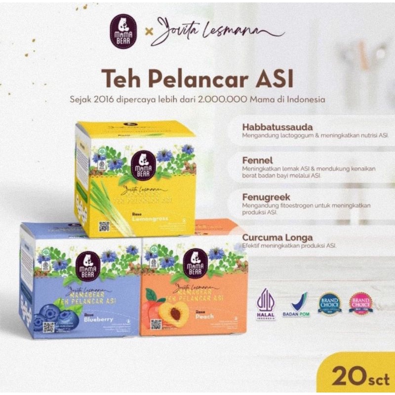 MamaBear x Yovita Lesmana Teh Pelancar ASI - ASI Booster