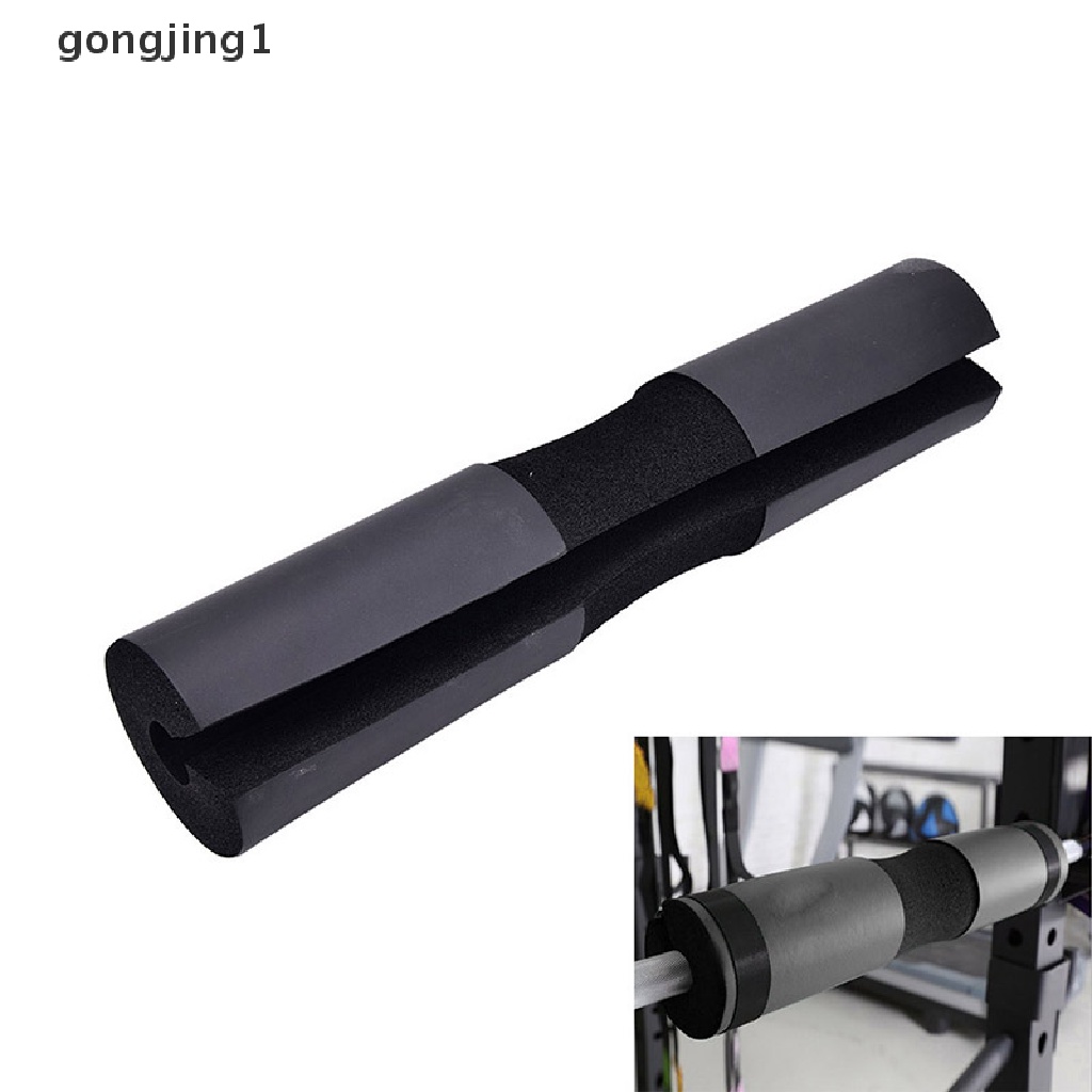 Ggg NEW Barbel Pad Gel Mendukung Squat Bar Weight Lifg Neck Menopang Pull Up Hitam ID