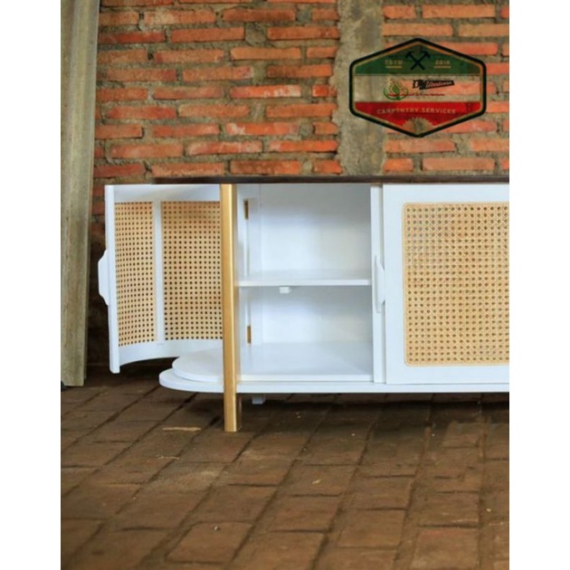 Perlengkapan Rumah/Meja kabinet TV/Bufet tv/Kabinet tv jati/Meja Tv klasik jati jepara