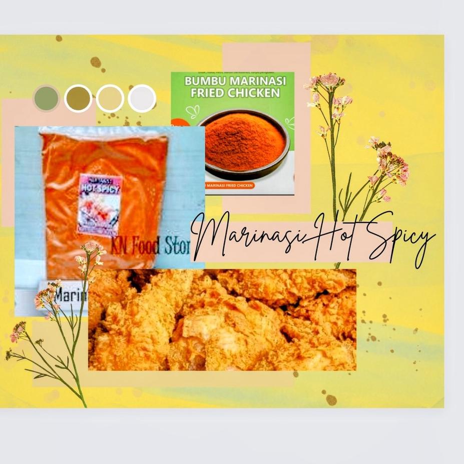

Promo Hari Ini" Marinasi Hot Spicy ( Bumbu Rendam Ayam Pedas ) kemasan 1kg