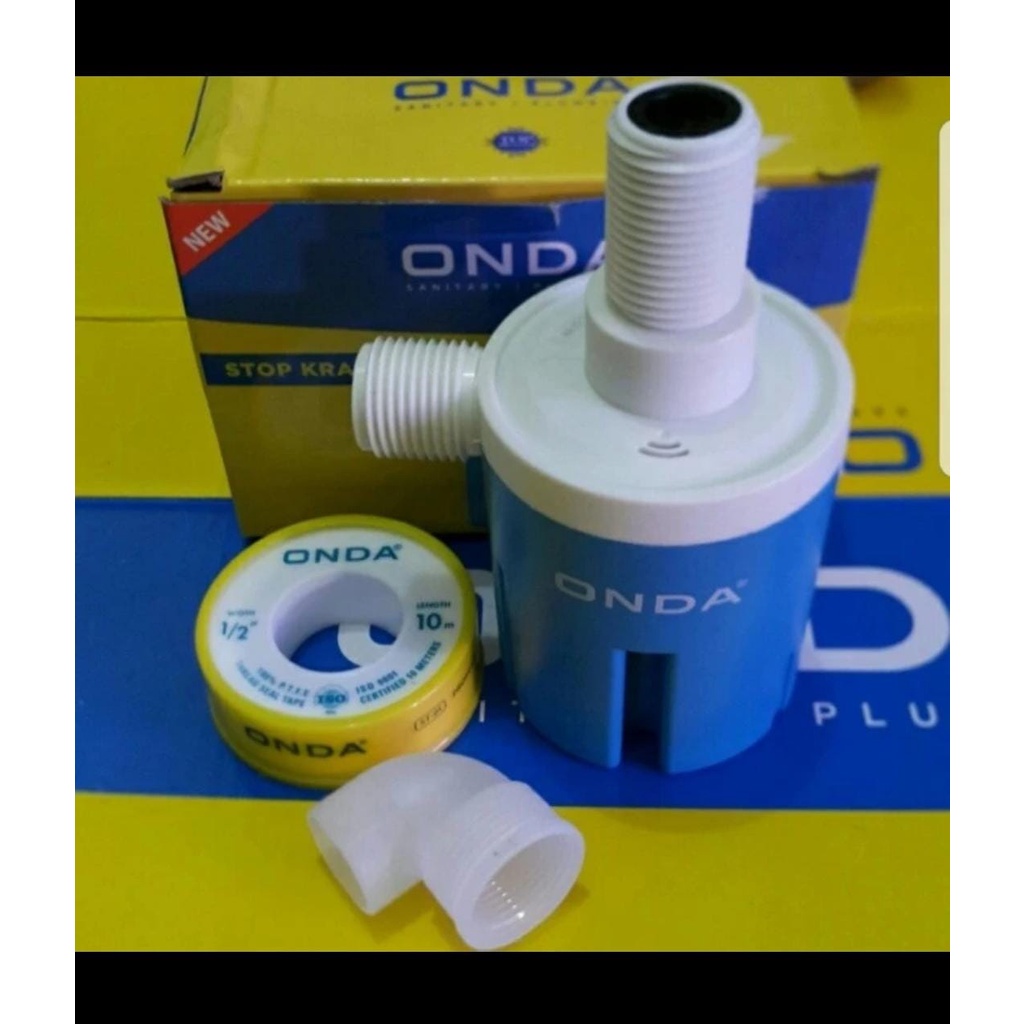 Stop Kran Otomatis Vertical 1/2 Inch Pelampung Otomatis 1/2" Onda