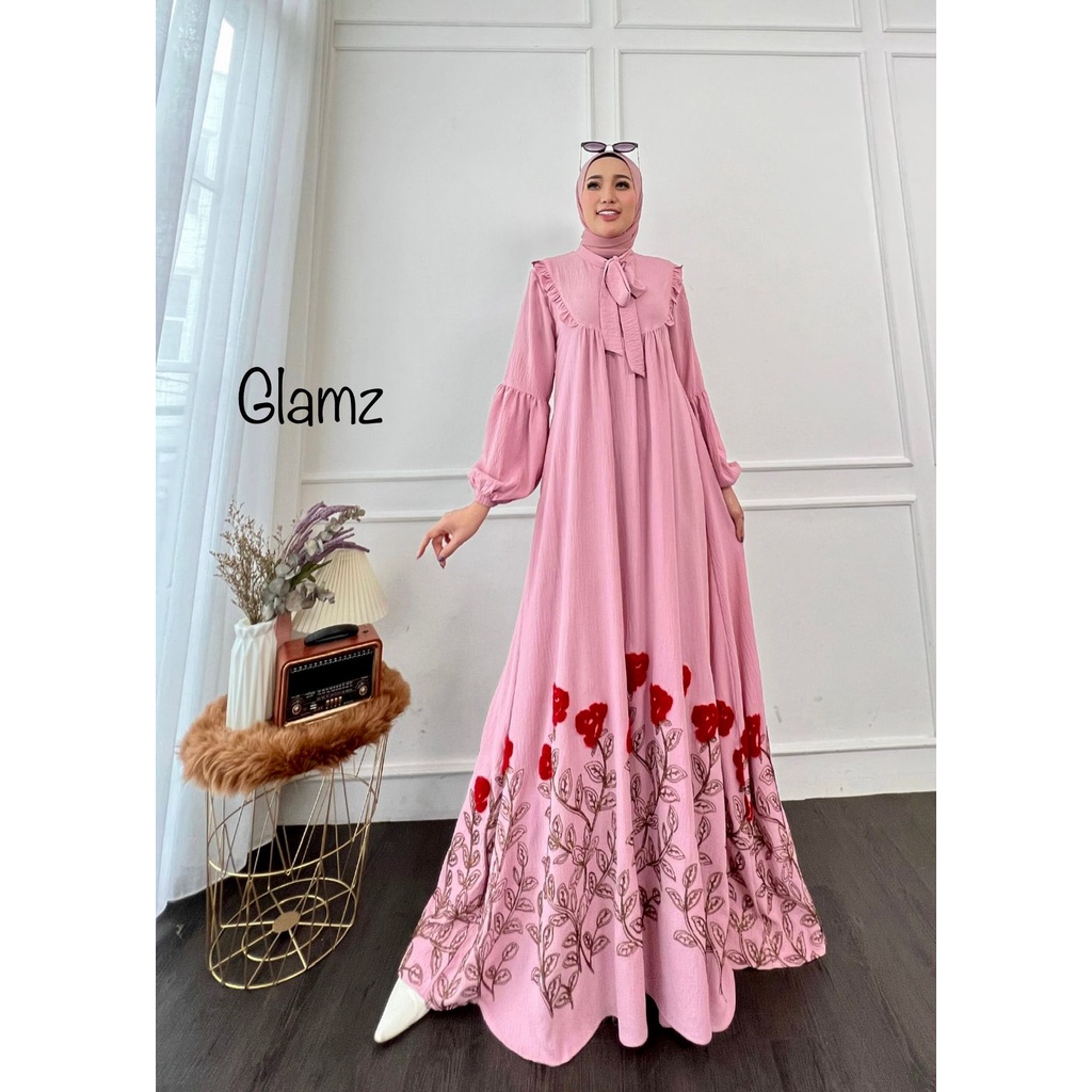 Original GLAMZ Dress Evelyn 5 (seri A)  / Fashion Muslim Gamis