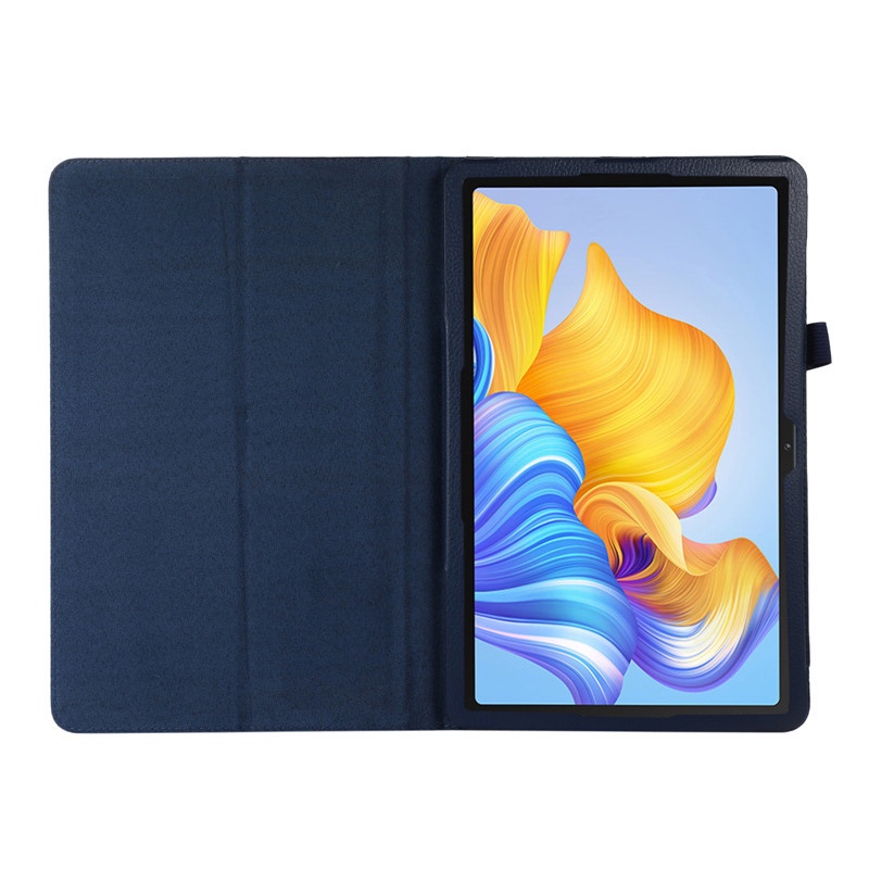 Untuk Xiaomi Redmi Pad (2022) 10.61 &quot;VHU4254IN 5G Fashion Klasik Tekstur Leci PU Leather Casing Perlindungan Penuh Tablet Cover Flip Stand Case