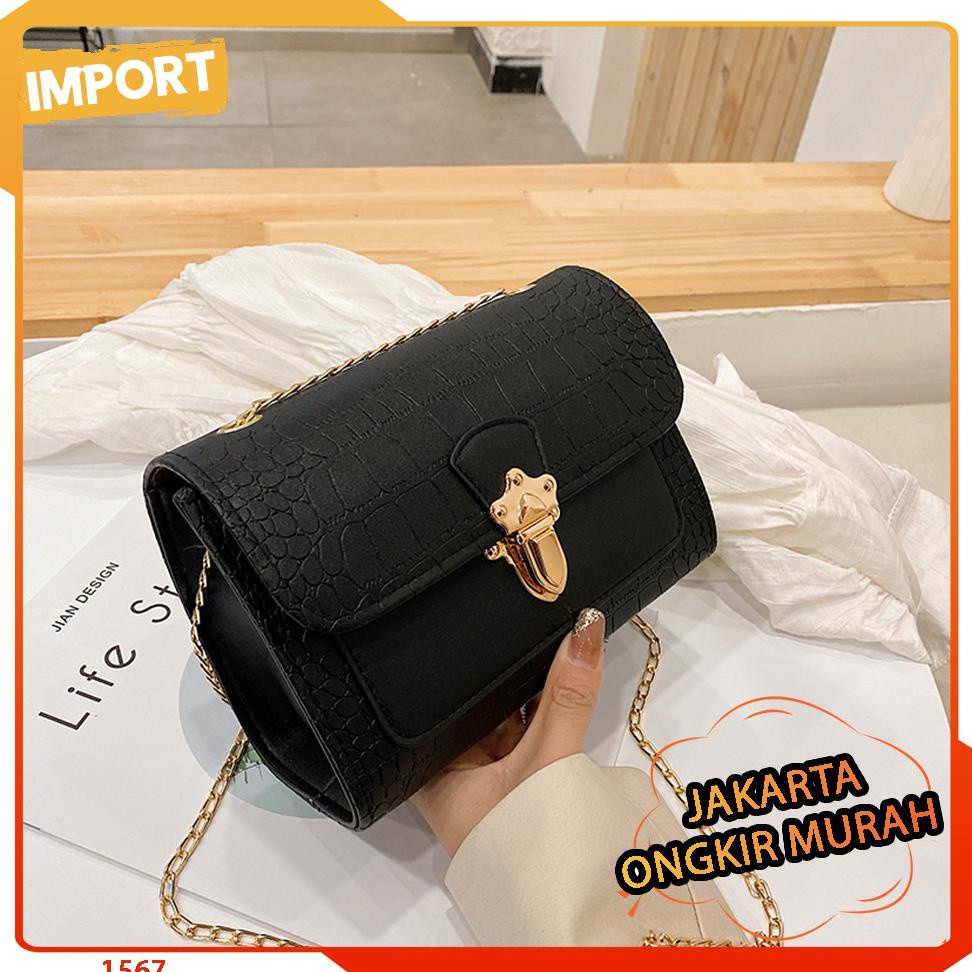 JAKARTA D 1567 TAS MURAH SELEMPANG GROSIR KEKINIAN BRANDED IMPORT