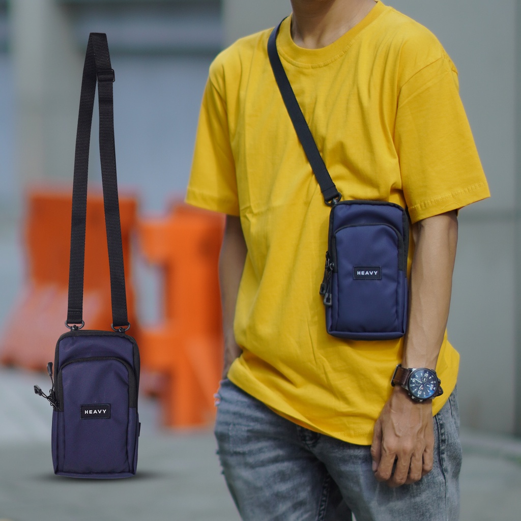 Tas Heavy Selempang Handphone | Pouch Wallet | Heavy Tas Selempang Hp