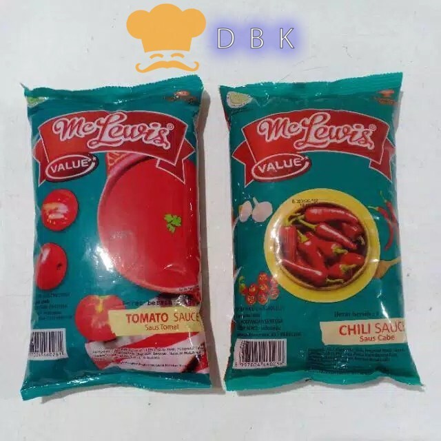 

MCLEWIS saus sambal & tomat 1kg mc lewis value