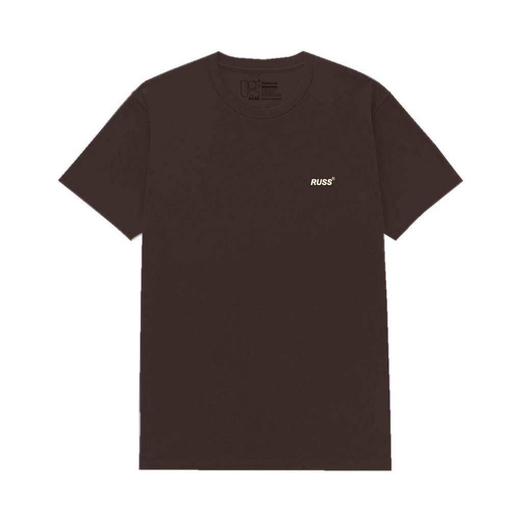 #Russ.Co T-Shirt Zea Brown Good Quality | Kaos Russ | T-Shirt Distro | Kaos Murah | T-Shirt Unisex |