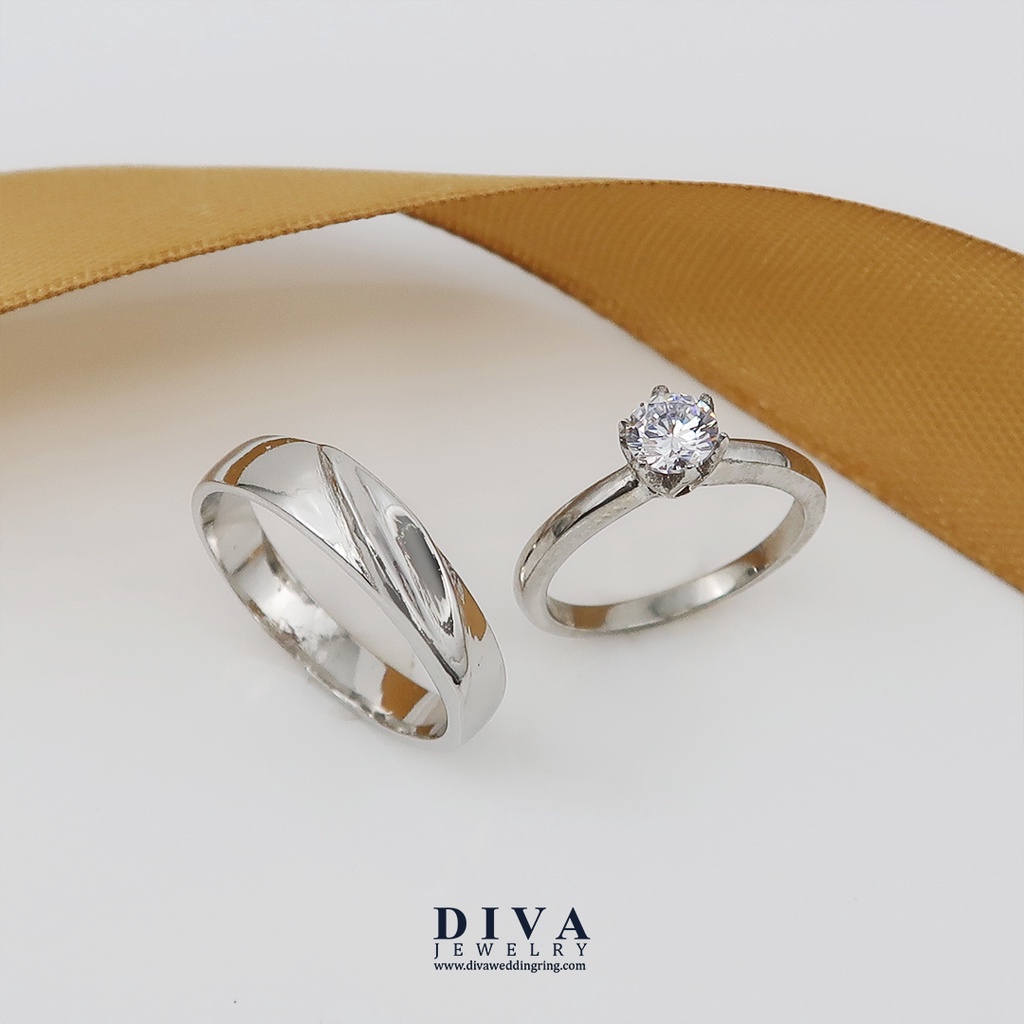 RSP - Cincin Silver 925 Cincin Nikah Cincin Tunangan
