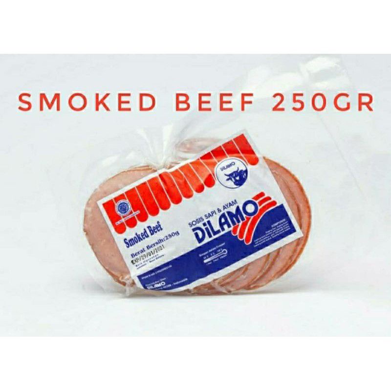 

Frozen Bandung smoke Beef Dilamo 250gr