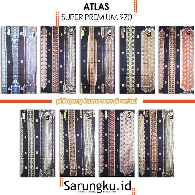 SARUNG ATLAS SUPER PREMIUM 970