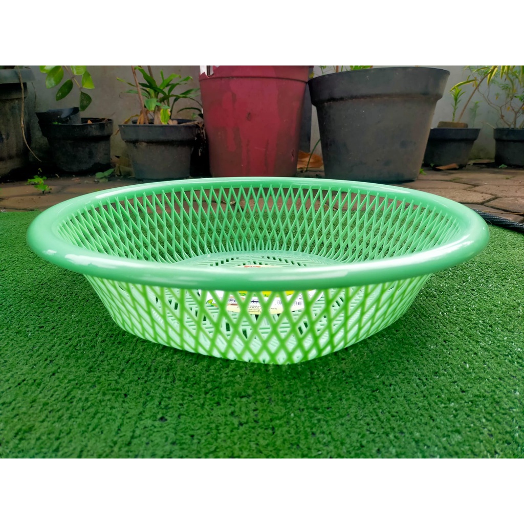 Sunlife sakura basket L / Keranjang serbaguna jumbo / Tempat wadah wakul cuci buah dan sayuran