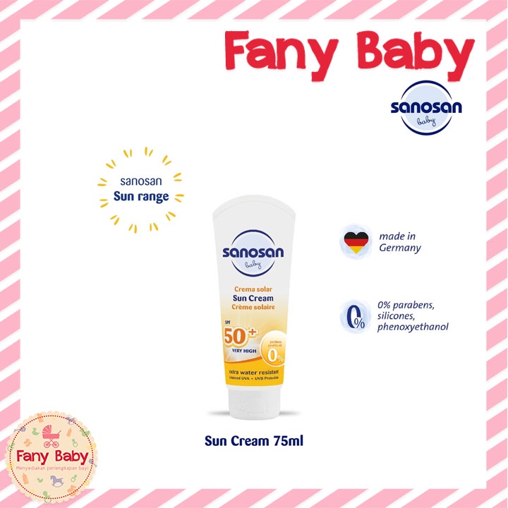 SANOSAN BABY SUN CREAM SPF 50+