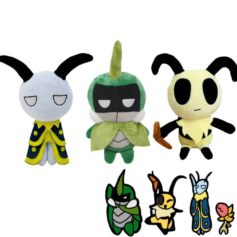 Halus Cuddlable Bug Fables Kabbu Leif Vi Mainan Mewah Dengan Boneka Berbulu Hadiah