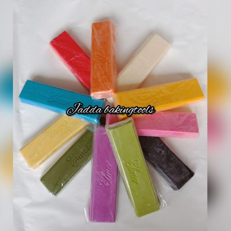

€ Elmer coklat batang warna warni ㅡ